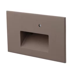 120V LED102 Horizontal Step Light With Photocell 5 120V LED102 Horizontal Step Light With Photocell -Fashion Lighting 1042484