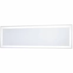 Rectangular LED Backlit Mirror