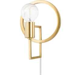 Tory Plug-In Wall Sconce 5 Tory Plug-In Wall Sconce -Fashion Lighting 1153988