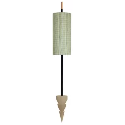 Lagoon Cylinder Outdoor Floor Lamp With Picket Base -Fashion Lighting 1161878