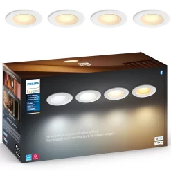 Philips Hue Hue 5/6IN White Ambiance Smart LED Recessed Retrofit -Fashion Lighting 1180591