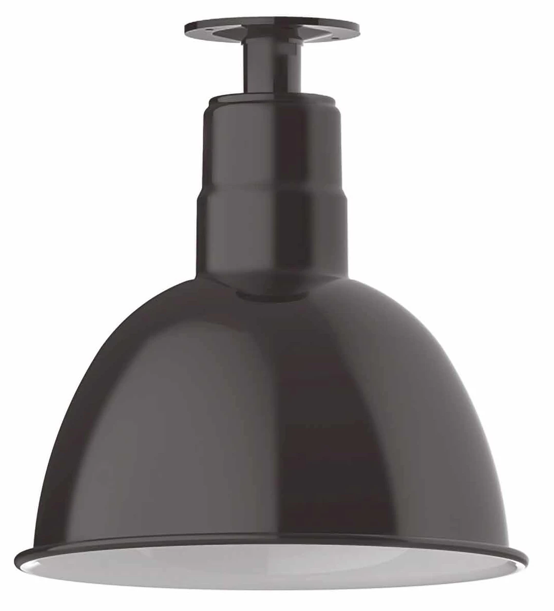 Deep Bowl Outdoor Ceiling Light 2 Deep Bowl Outdoor Ceiling Light - Image 2