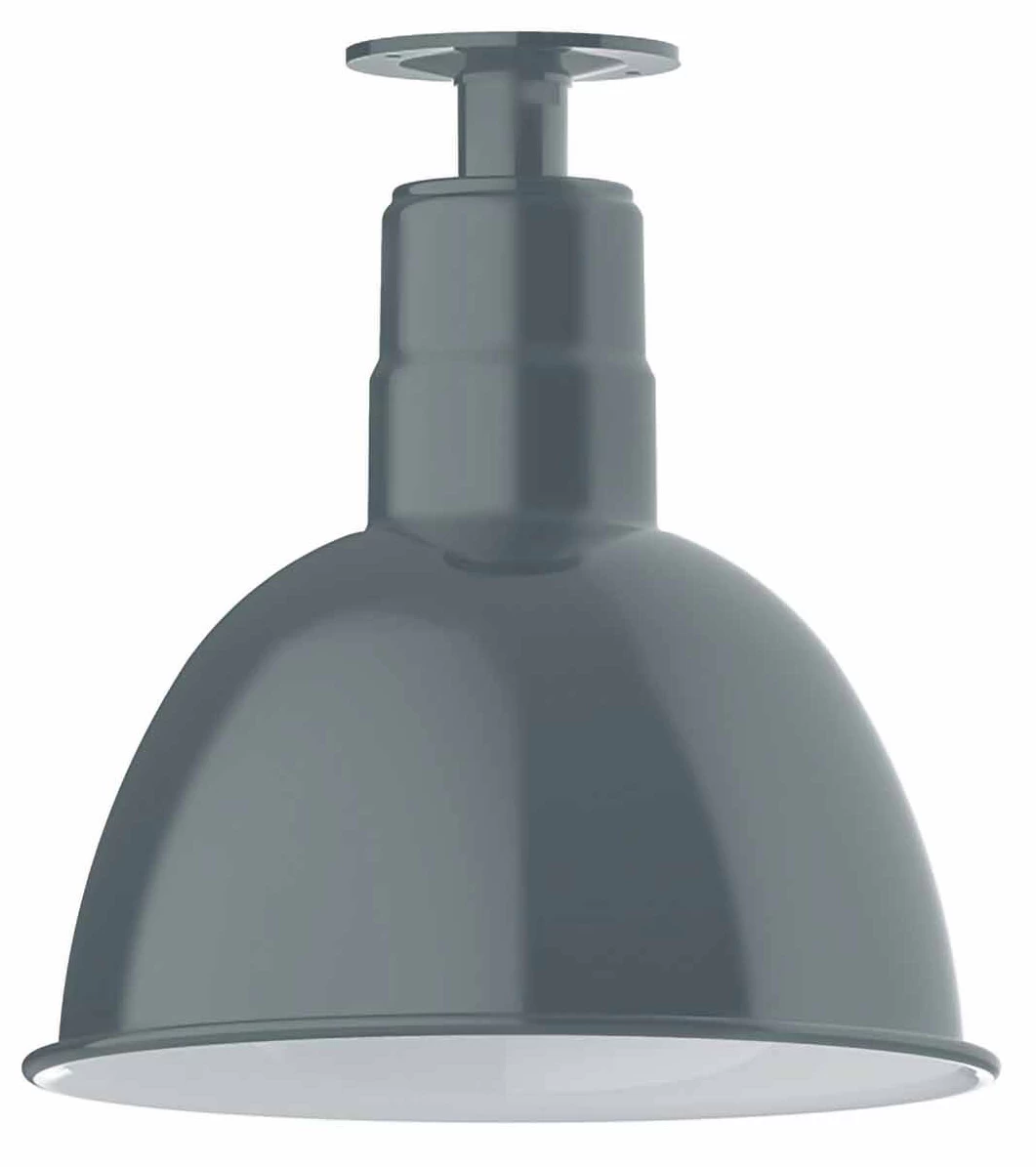 Deep Bowl Outdoor Ceiling Light 5 Deep Bowl Outdoor Ceiling Light - Image 5