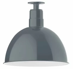 Deep Bowl Outdoor Ceiling Light 15 Deep Bowl Outdoor Ceiling Light -Fashion Lighting 1199835