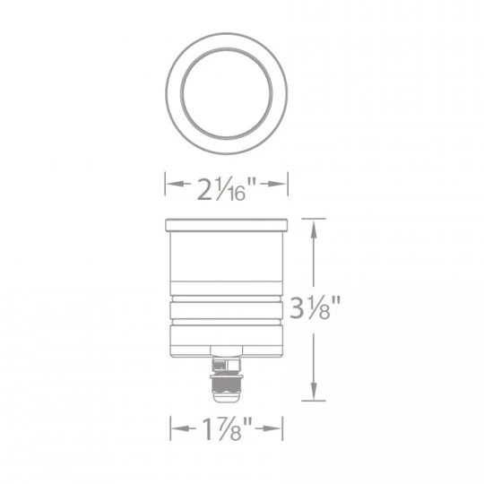 Slim Round 2 Inch In Ground Light 1 Slim Round 2 Inch In Ground Light
