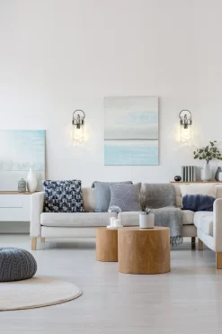 Z-LIte Fontaine Wall Sconce -Fashion Lighting 3035 1SS PN RS 2