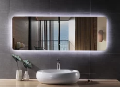 Long Rectangle Mirror With Back Light