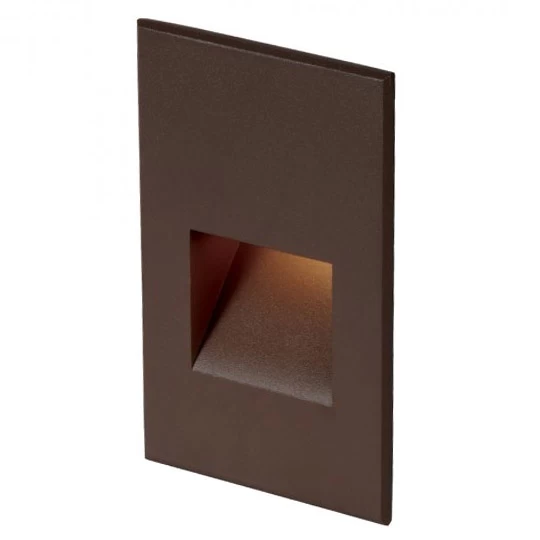 12V Vertical Scoop Rectangle Step / Wall Light Amber CCT 2 12V Vertical Scoop Rectangle Step / Wall Light Amber CCT - Image 2