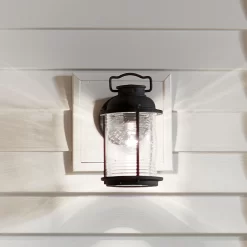 Ashland Bay 1 Light Outdoor Wall Light -Fashion Lighting 49569WZC install1