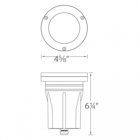LED 12V 3 Inch Inground Well Light 1 LED 12V 3 Inch Inground Well Light