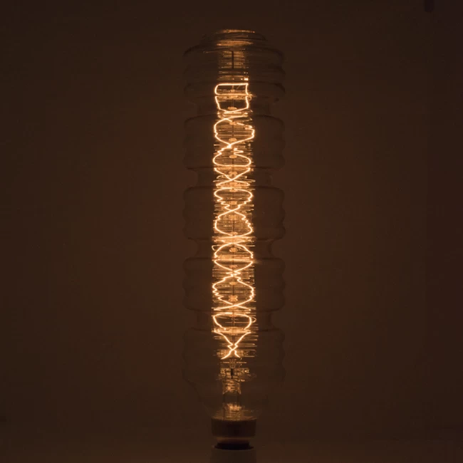 Nostalgic Med Base 60W 120V X-Large Water Bottle Spiral 2 Nostalgic Med Base 60W 120V X-Large Water Bottle Spiral - Image 2