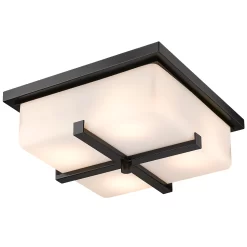Z-LIte Sana Outdoor Flush Ceiling Fixture 12 Z-LIte Sana Outdoor Flush Ceiling Fixture -Fashion Lighting 593F BK AT 5