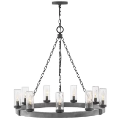 Sawyer Outdoor Chandelier -Fashion Lighting 668036