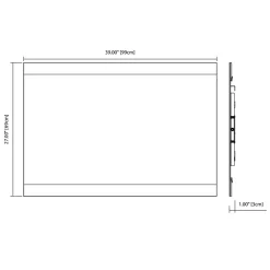 ELAN Two Sided Edge Lit Mirror