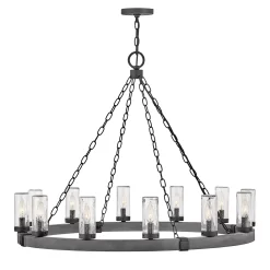 Sawyer Outdoor Chandelier -Fashion Lighting 856887