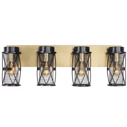 Harlequin Bathroom Vanity Light 7 Harlequin Bathroom Vanity Light -Fashion Lighting 858759