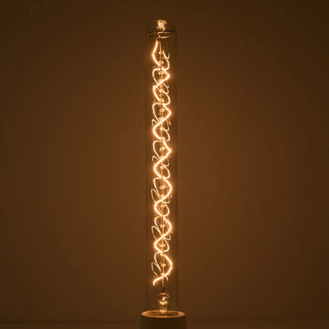 Nostalgic T9 Long Med Base Spiral 40W 120V 2200K 4-PACK 2 Nostalgic T9 Long Med Base Spiral 40W 120V 2200K 4-PACK - Image 2