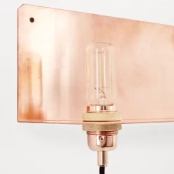 Frama 90 Plug-In Wall Sconce 8 Frama 90 Plug-In Wall Sconce -Fashion Lighting 90 Wall Light copper side 2