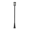 Z-LIte Brookside Outdoor Post Light With Tapered Base