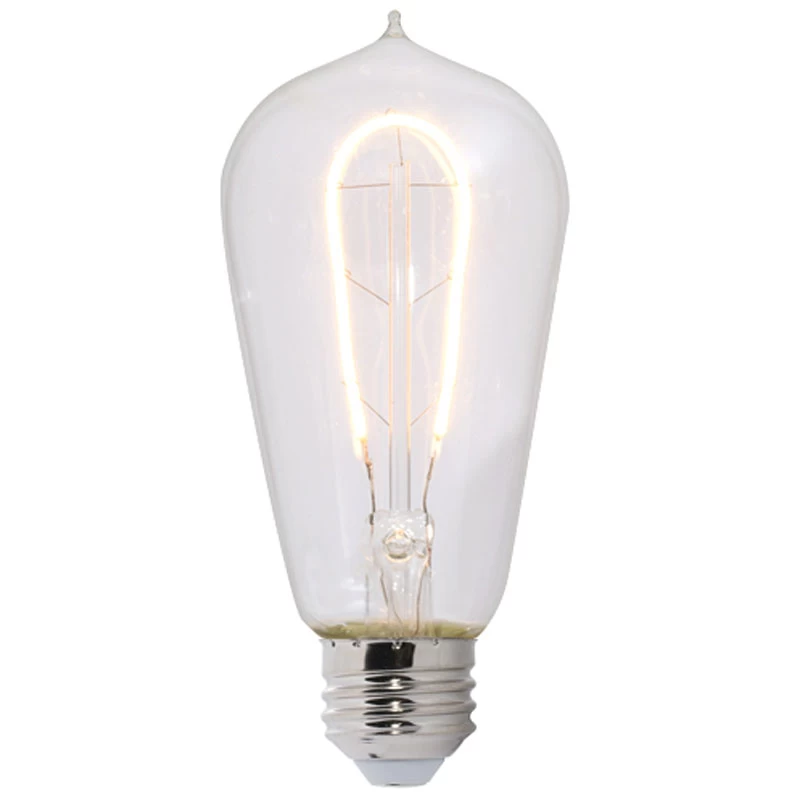 ST18 Med Base Curved Filament 4W 120V 2200K 95CRI 2-PACK 2 ST18 Med Base Curved Filament 4W 120V 2200K 95CRI 2-PACK - Image 2