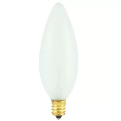 B10 E12 Candelabra Base 25W 120V 50-PACK