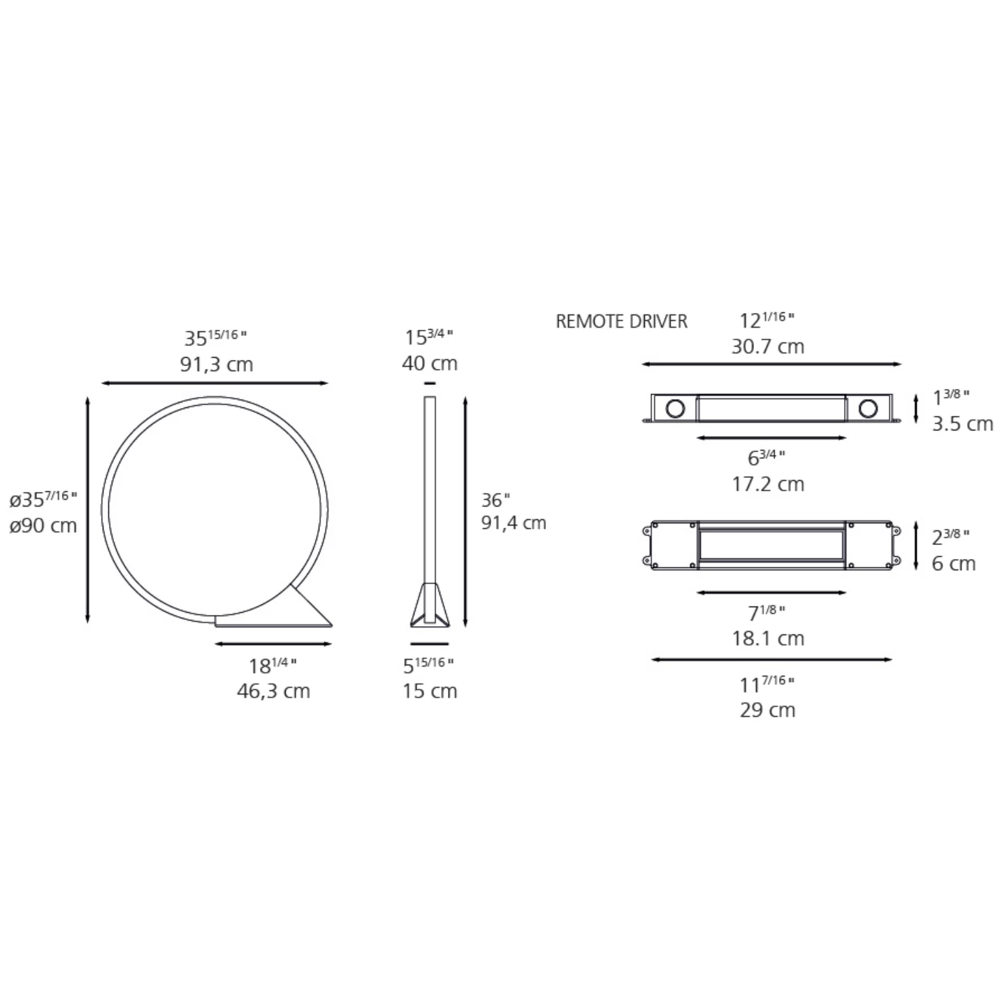 Artemide O Outdoor Fixed Ground Lamp 1 Artemide O Outdoor Fixed Ground Lamp