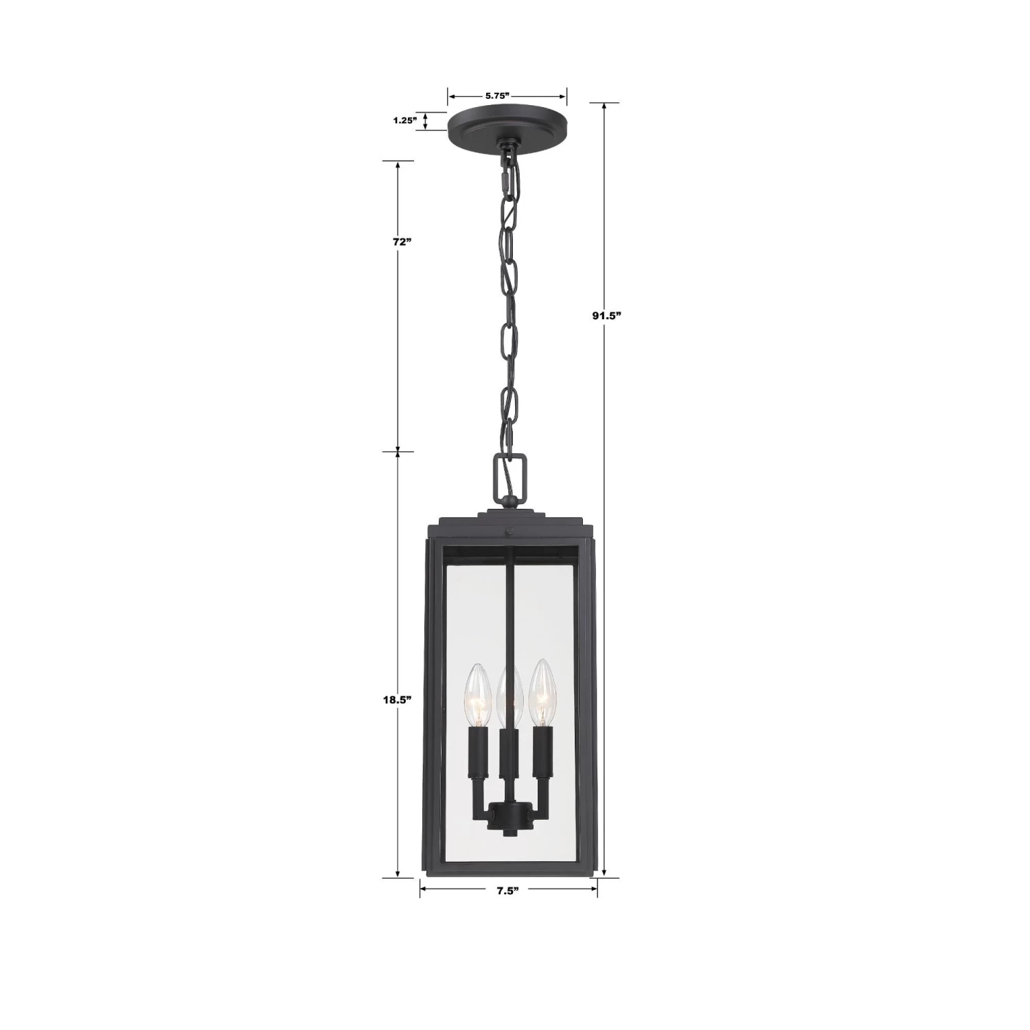 Byron Outdoor Pendant 1 Byron Outdoor Pendant