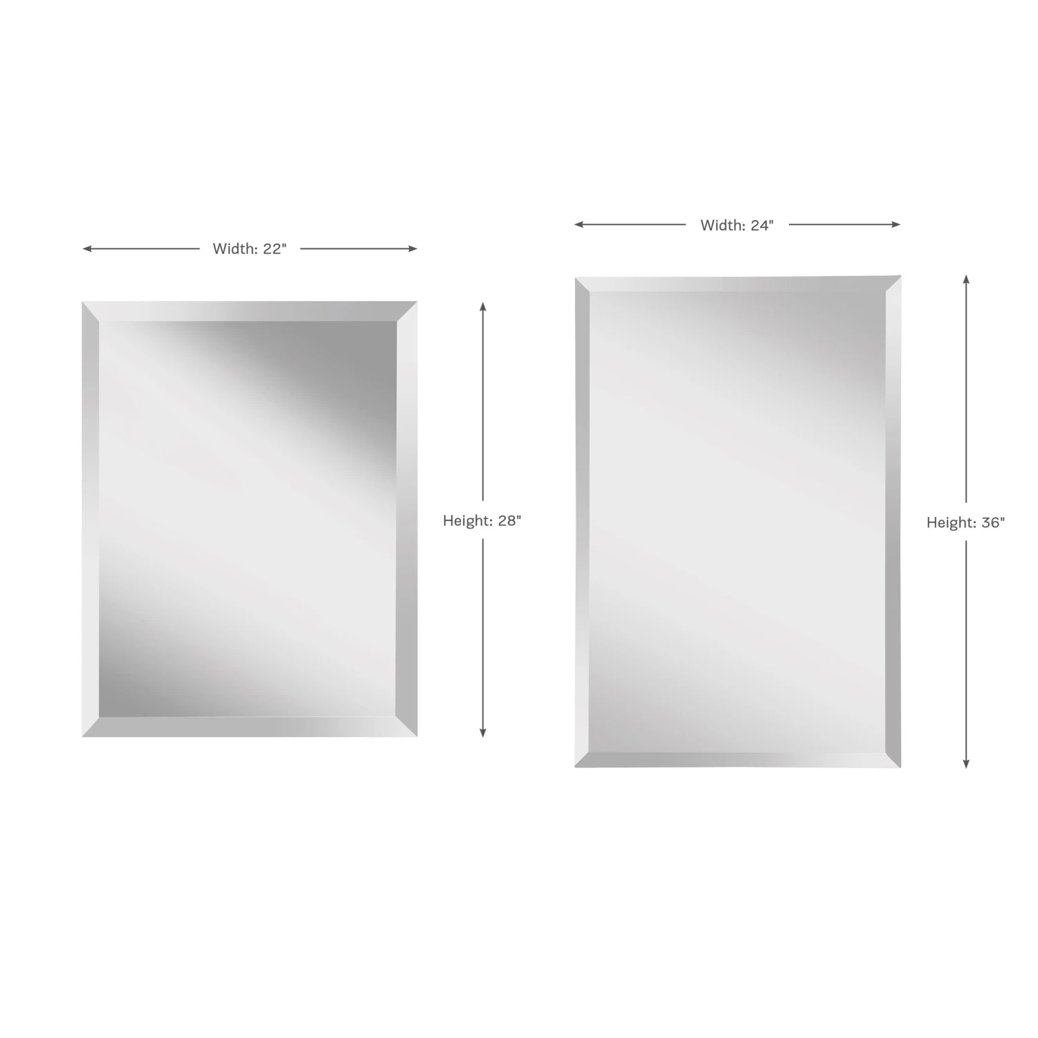 Infinity Rectangle Mirror 1 Infinity Rectangle Mirror