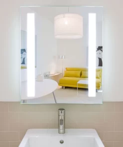 Fusion Rectangle Lighted Mirror -Fashion Lighting FUS2836 app
