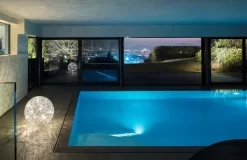 Fil De Fer Outdoor Floor Lamp