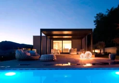 Fil De Fer Outdoor Floor Lamp -Fashion Lighting FildeFer Ofloor install4