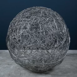 Fil De Fer Outdoor Floor Lamp -Fashion Lighting FildeFer floor alum add