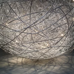 Fil De Fer Outdoor Floor Lamp -Fashion Lighting FildeFer floor alum add2