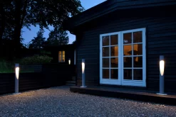 Louis Poulsen Flindt Garden Bollard With Anchor -Fashion Lighting Flindt Bollard install3