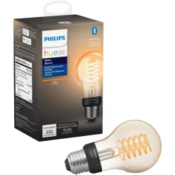 Philips Hue Hue A19 White Filament Smart Bulb -Fashion Lighting HUE 551770 add1