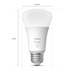 Philips Hue Hue A19 White Smart Bulb Starter Kit