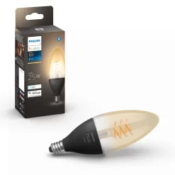 Philips Hue Hue E12 White Filament Smart Bulb 9 Philips Hue Hue E12 White Filament Smart Bulb -Fashion Lighting HUE 563601 add1