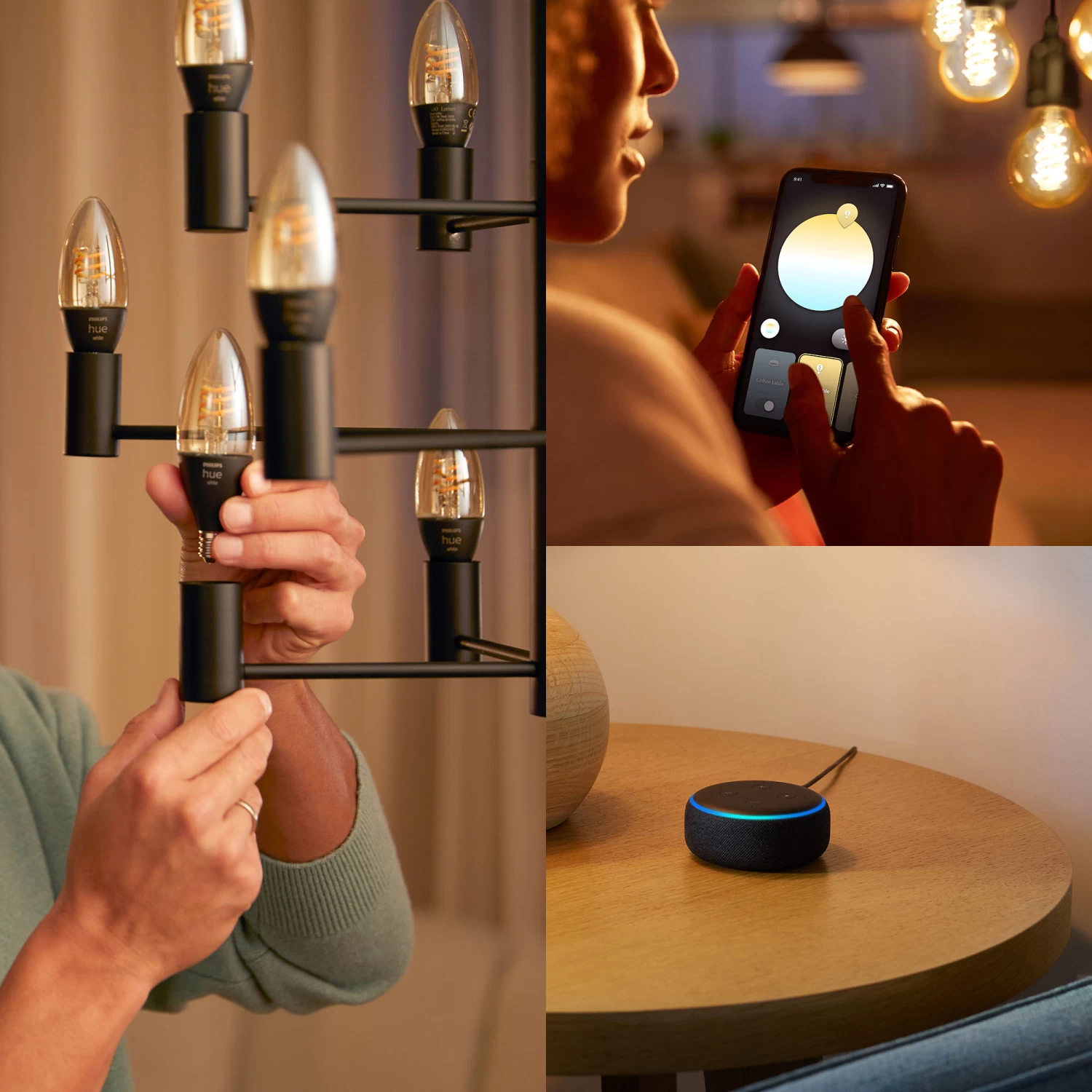 Philips Hue Hue E12 White Filament Smart Bulb 2 Philips Hue Hue E12 White Filament Smart Bulb - Image 2