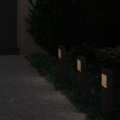 Square Curve Bollard - Discontinued Floor Model