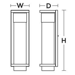 AFX Vasari Outdoor Wall Sconce