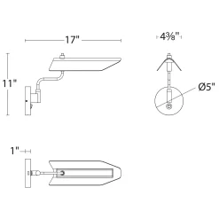 Loyd Swing Arm Wall Light