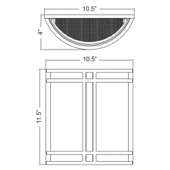 Artemis 20420 LED Wall Sconce