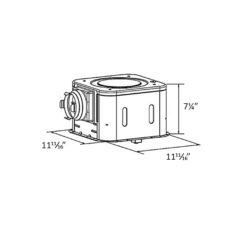 A716R Exhaust Fan With Heater And Light 2 A716R Exhaust Fan With Heater And Light - Image 2