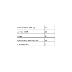 AP50-S Slim Fit Exhaust Fan