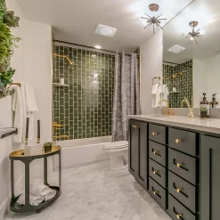 VSF Slim Multi Speed Exhaust Fan -Fashion Lighting aerop VSF110D INST1