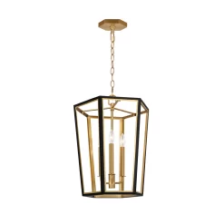 Curt Outdoor Chandelier -Fashion Lighting aha FS AC1083MBKBBS ALT2