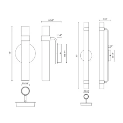 Madison Bathroom Vanity Light