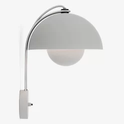 Flowerpot VP8 Plug-In Wall Sconce -Fashion Lighting andtra Flowerpot VP8 Matt light grey add1
