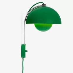 Flowerpot VP8 Plug-In Wall Sconce -Fashion Lighting andtra Flowerpot VP8 Signal Green add1