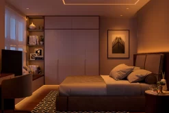 TruLine .5A 5W 24V Tunable White 2K6K Plaster-In LED System -Fashion Lighting app photo pe lighting bedroom 01 tunable white 2000k